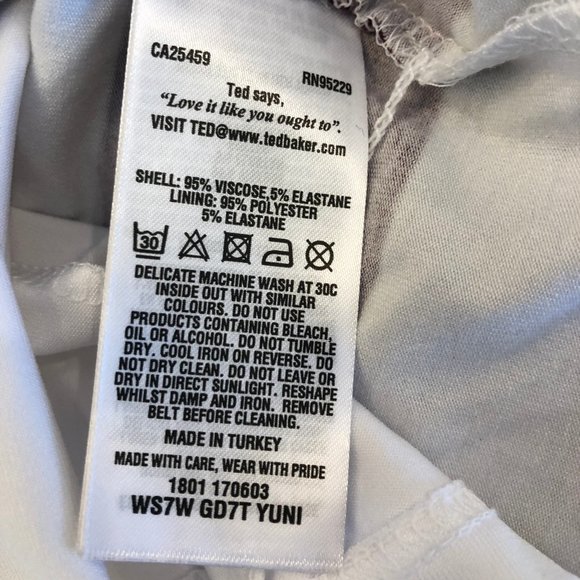 Ted Baker London Yuni Rowing Stripe Dress NWT - Picture 3 of 6